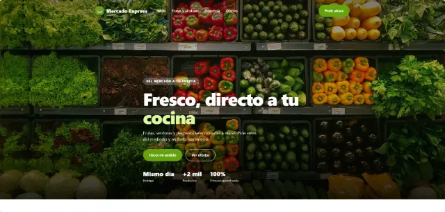 Diseño web para Delivery