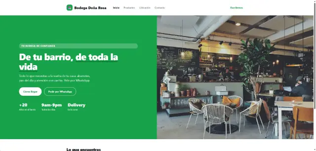 Diseño web para Negocios locales