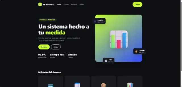 Diseño web para Sistemas