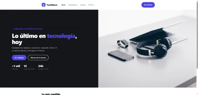 Diseño web para Tecnología